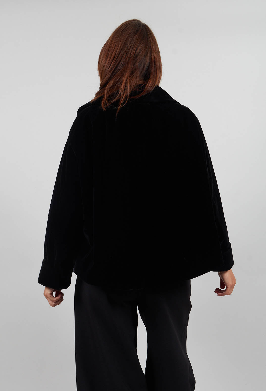Velvet Jacket in Black