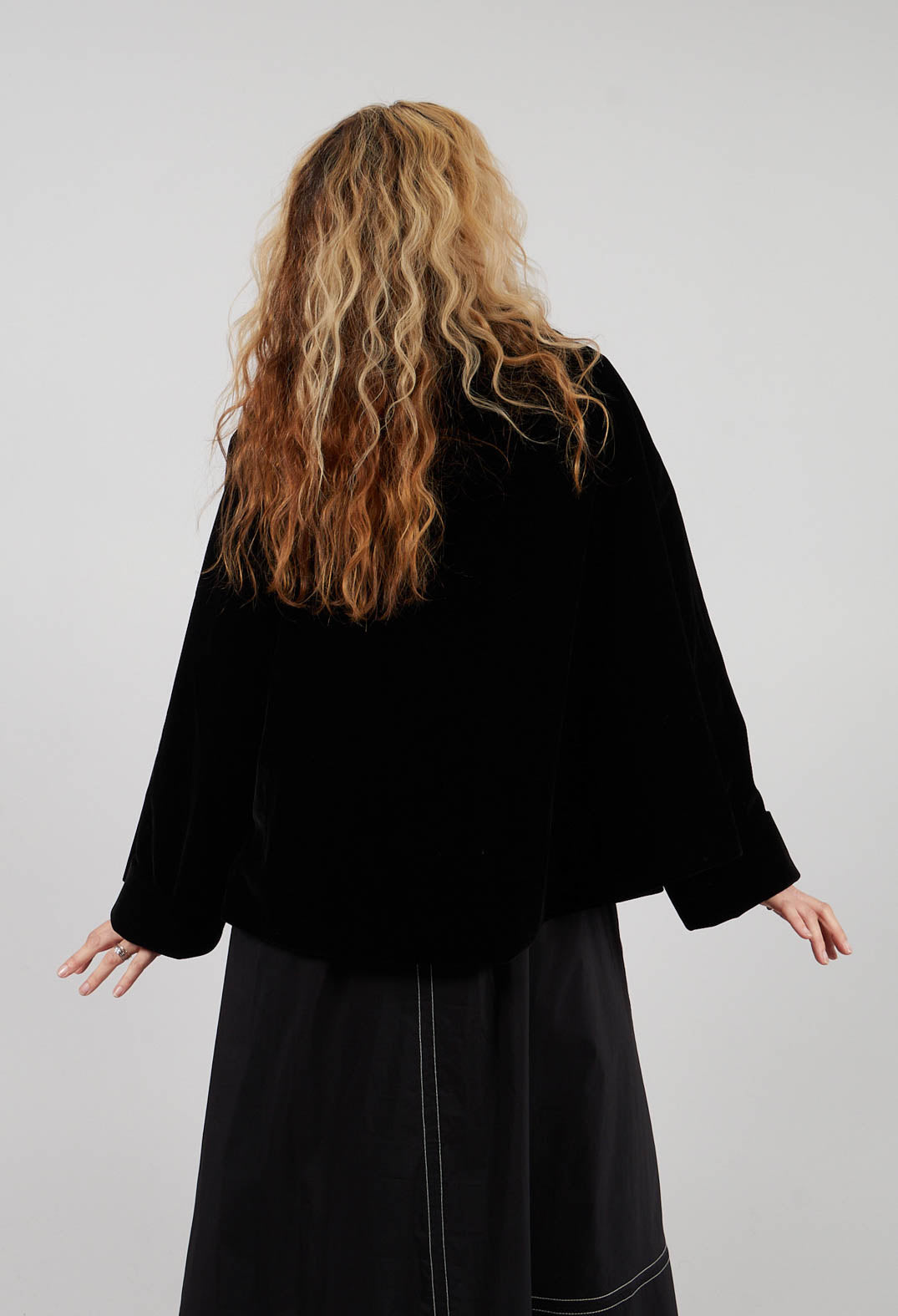 Velvet Jacket in Black