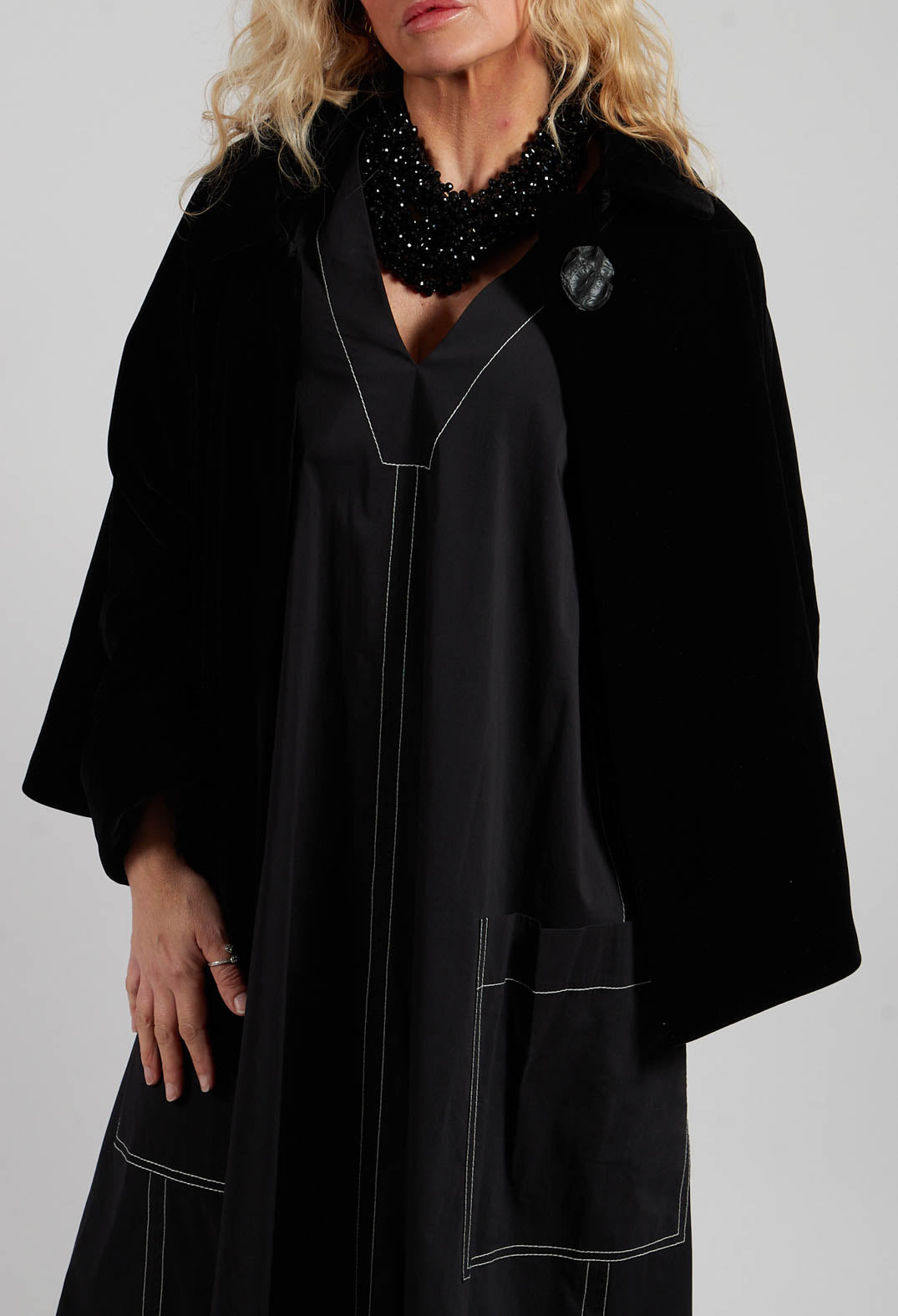 Velvet Jacket in Black