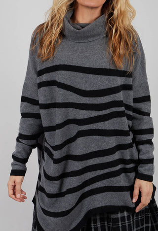 Pullover Tunic in Anthra Base
