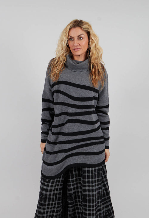 Pullover Tunic in Anthra Base