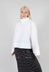 Roll Neck Top in White