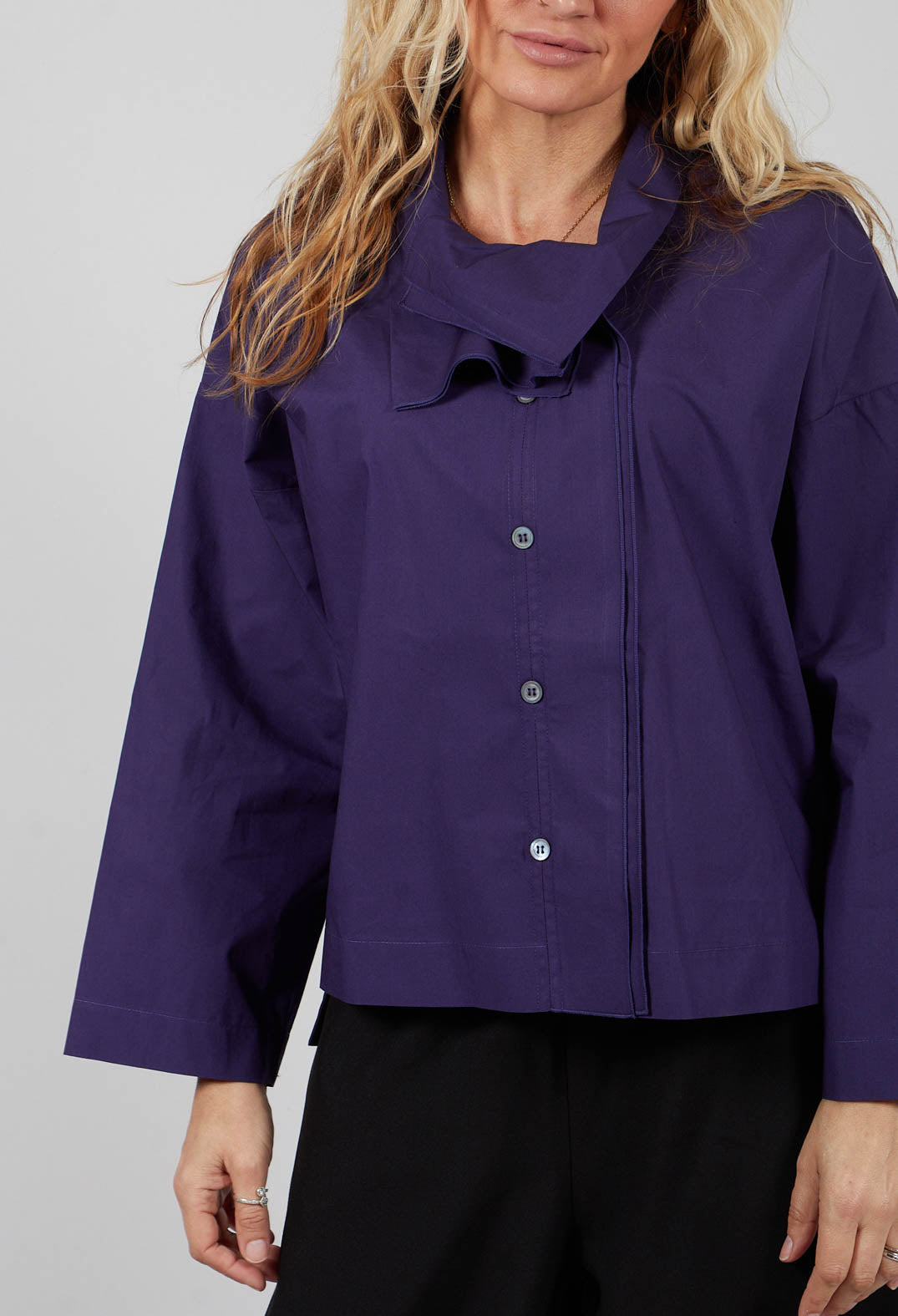 Shirt in Cobalt