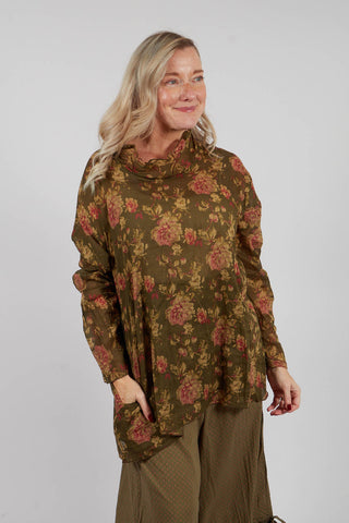 Silvere Blouse in Mousse Fleurs