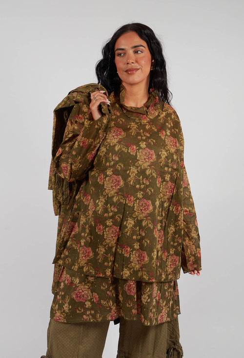 Silvere Blouse in Mousse Fleurs