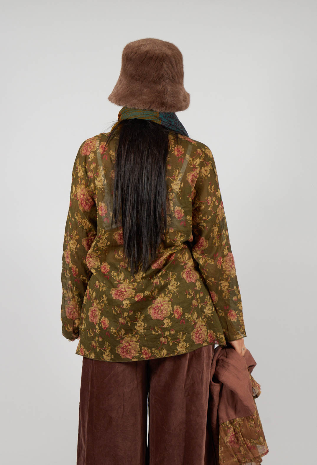 Silvere Blouse in Mousse Fleurs