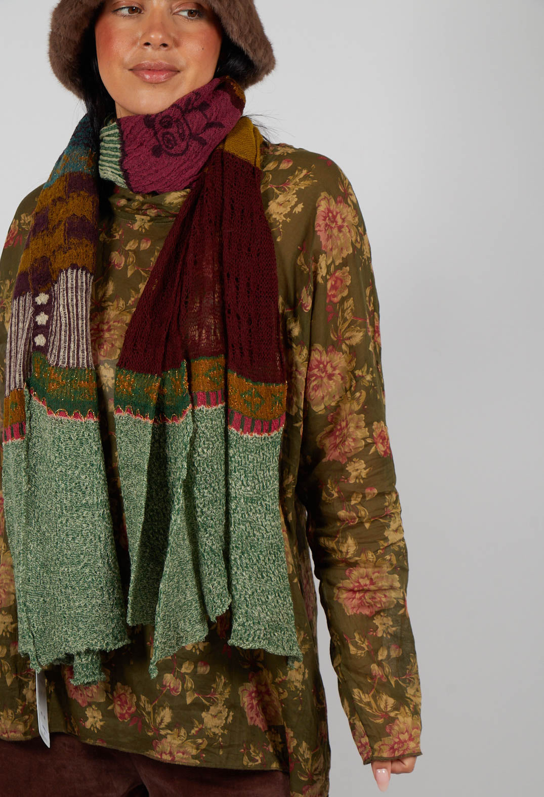 Silvere Blouse in Mousse Fleurs