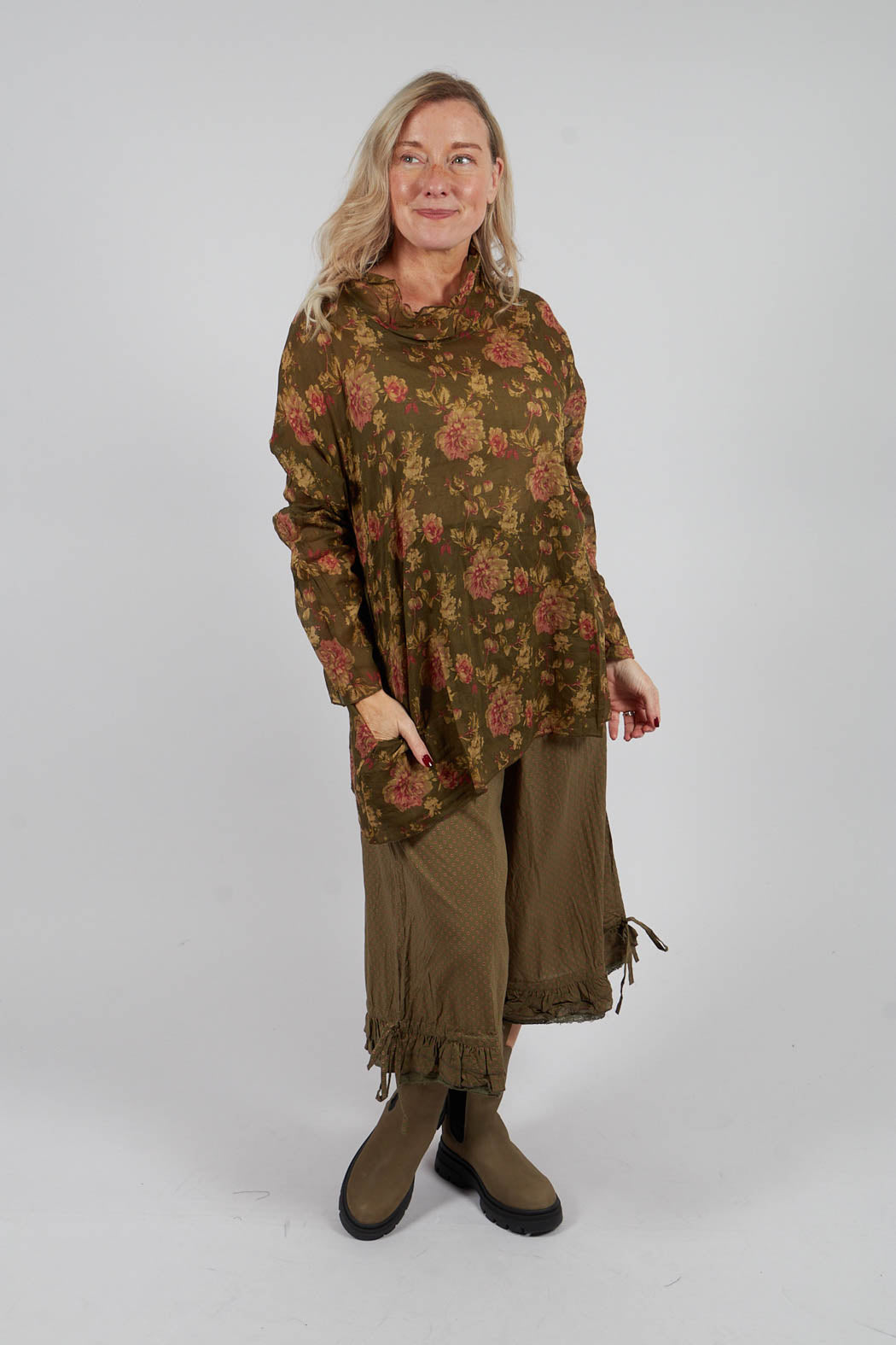Silvere Blouse in Mousse Fleurs