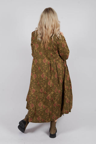 Tiago Coat in Popeline Mousse Fleure