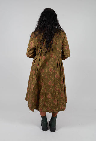 Tiago Coat in Popeline Mousse Fleure
