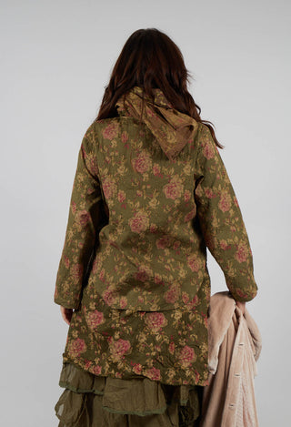 Liane Jacket in Popeline Mousse Fleure