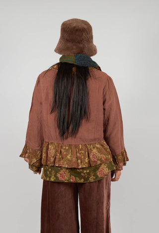 Mathis Jacket in Lin Bois de Rose