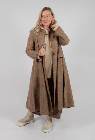 Ayden Coat in Ecossais