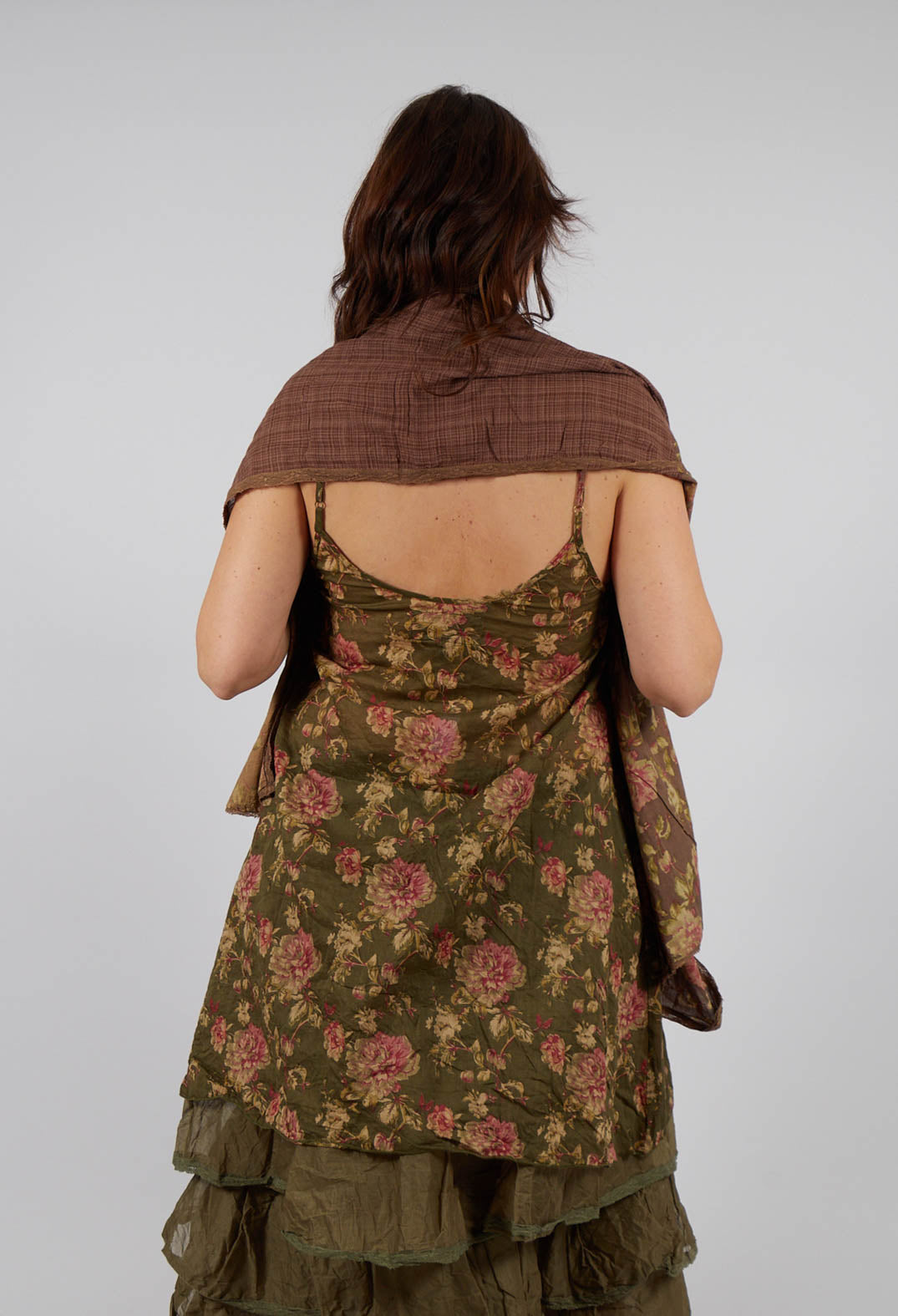 Lea Tunic in Coton Mousse Fleurs