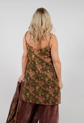 Lea Tunic in Coton Mousse Fleurs