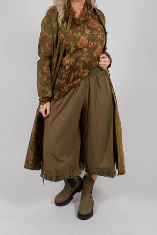 Robert Trousers in Coton Mousse Pois