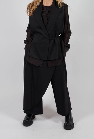 Panel Pant in Nero