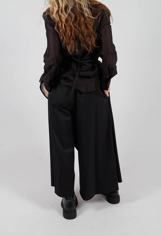 Panel Pant in Nero