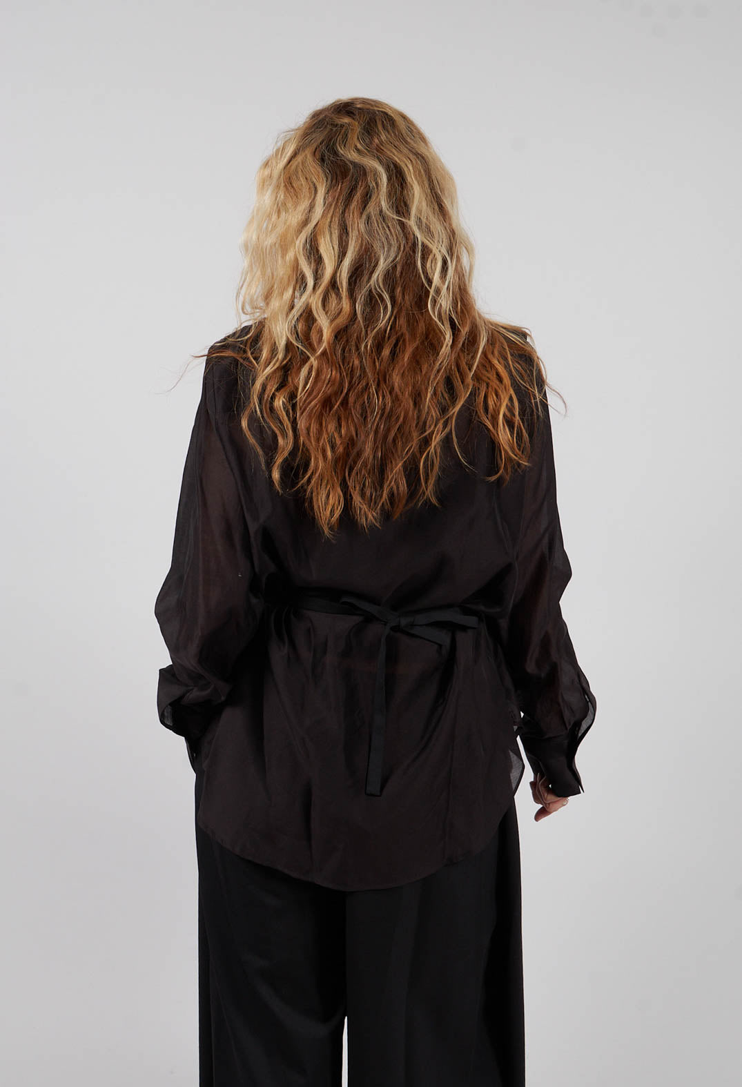 Shirt with Waistcoat in Nero