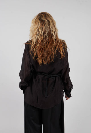Shirt with Waistcoat in Nero