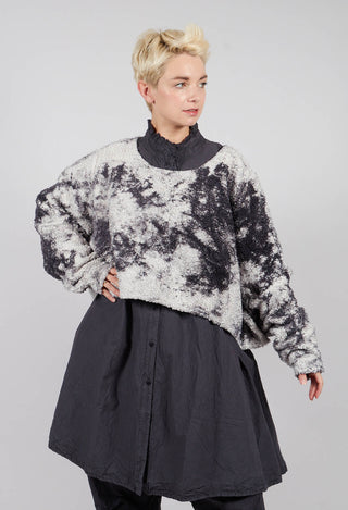Abend pullover in Satt