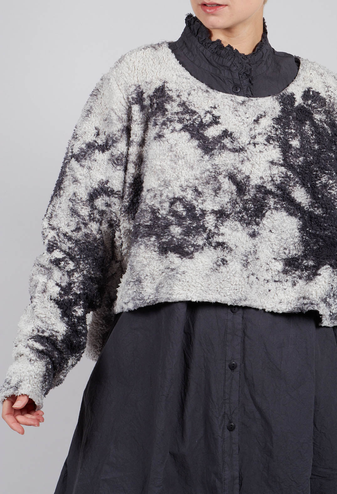 Abend pullover in Satt