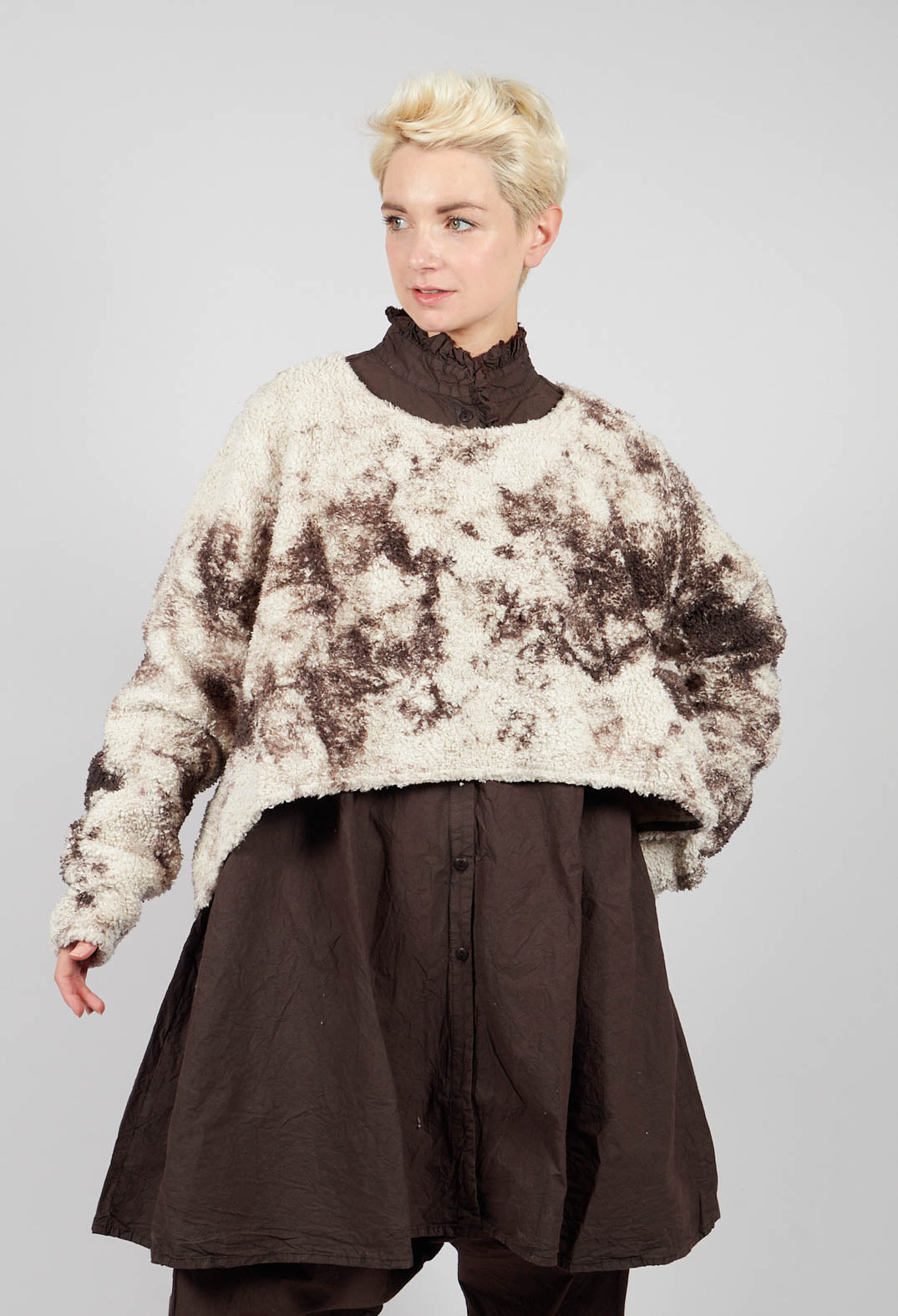 Abend pullover in Choco