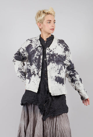 Achtig jacket in Satt