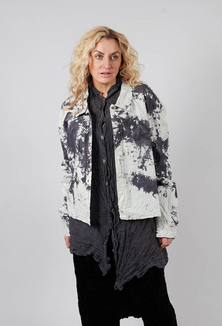 Achtig jacket in Satt