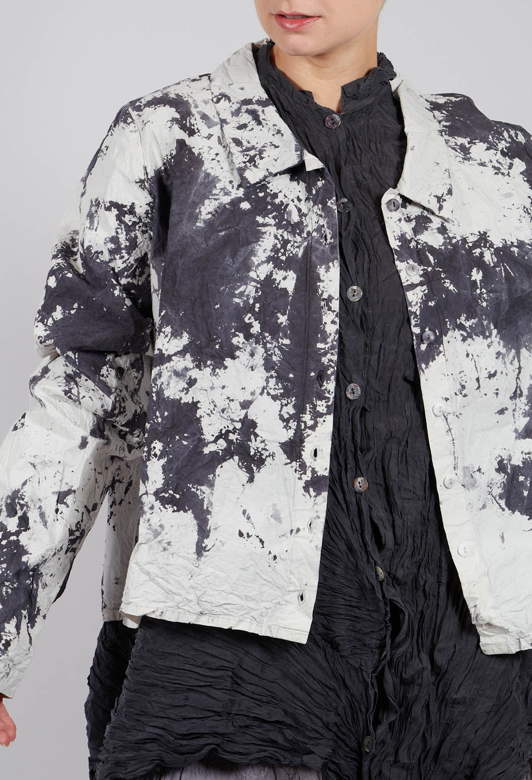 Achtig jacket in Satt
