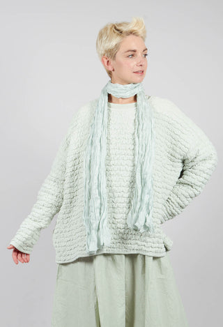 Crash-Scha scarf in Birke