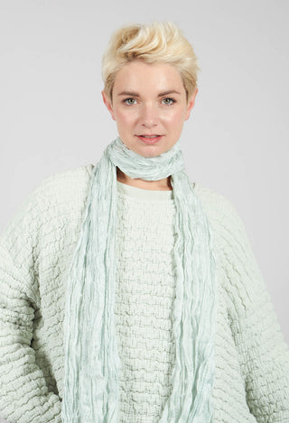Crash-Scha scarf in Birke
