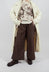 Dehnjung Trousers in Choco
