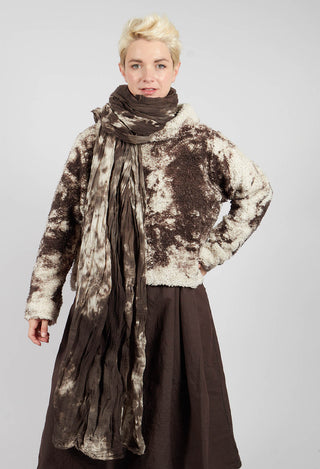 Erlosung scarf in Choco