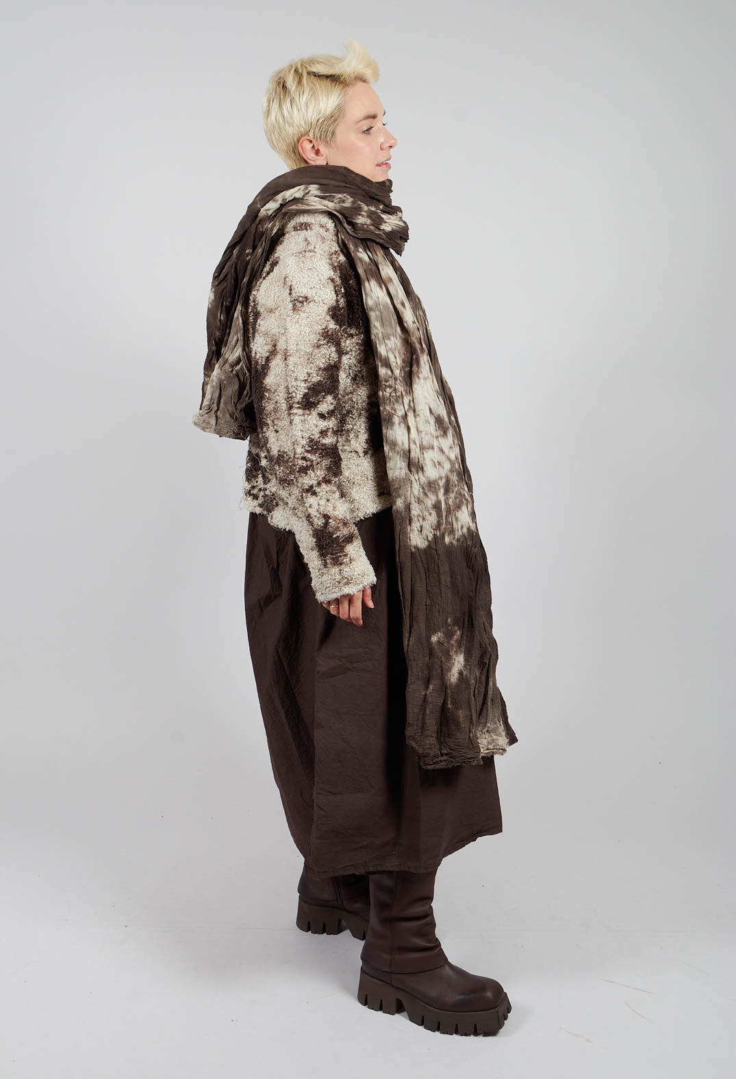 Erlosung scarf in Choco