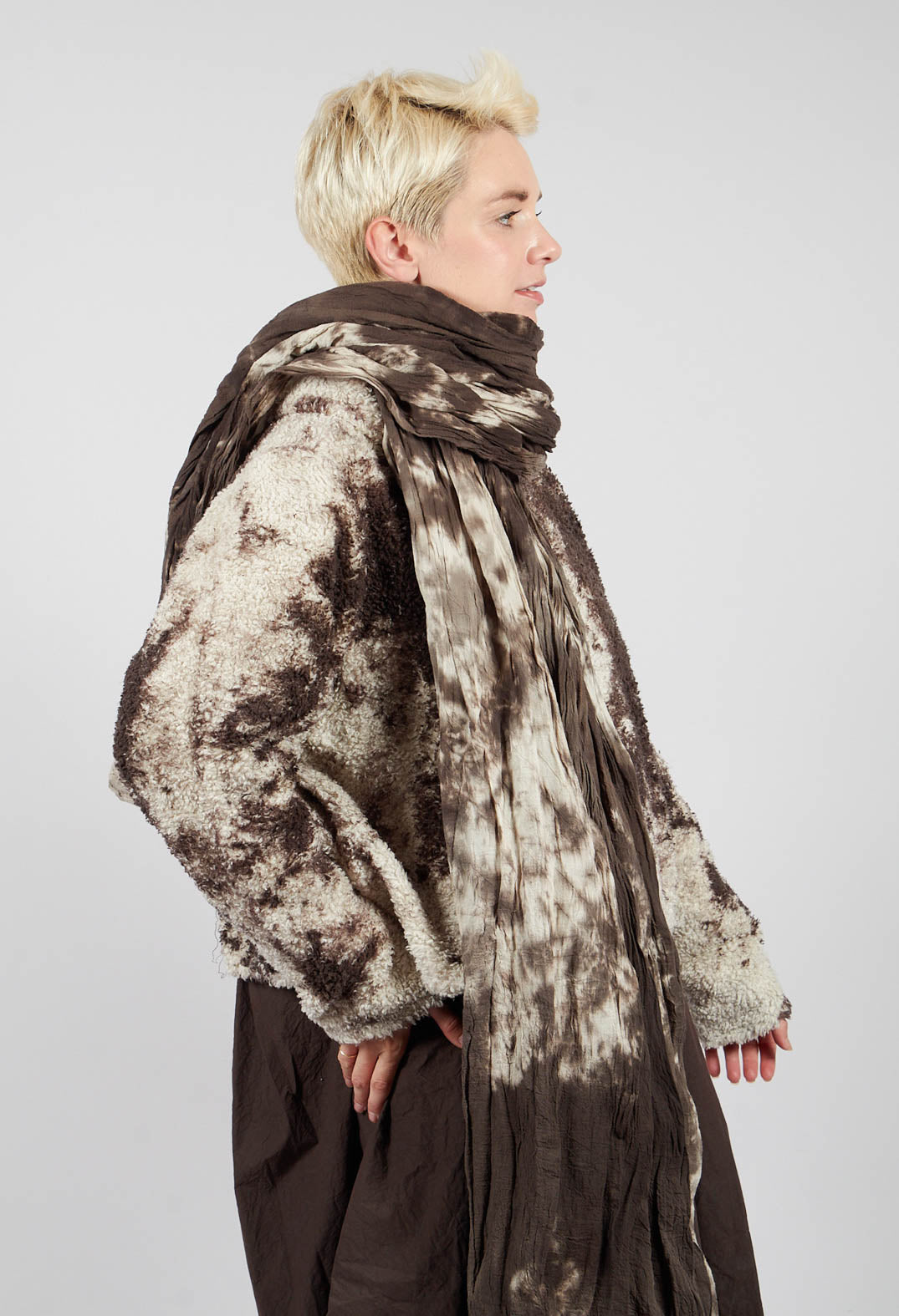 Erlosung scarf in Choco