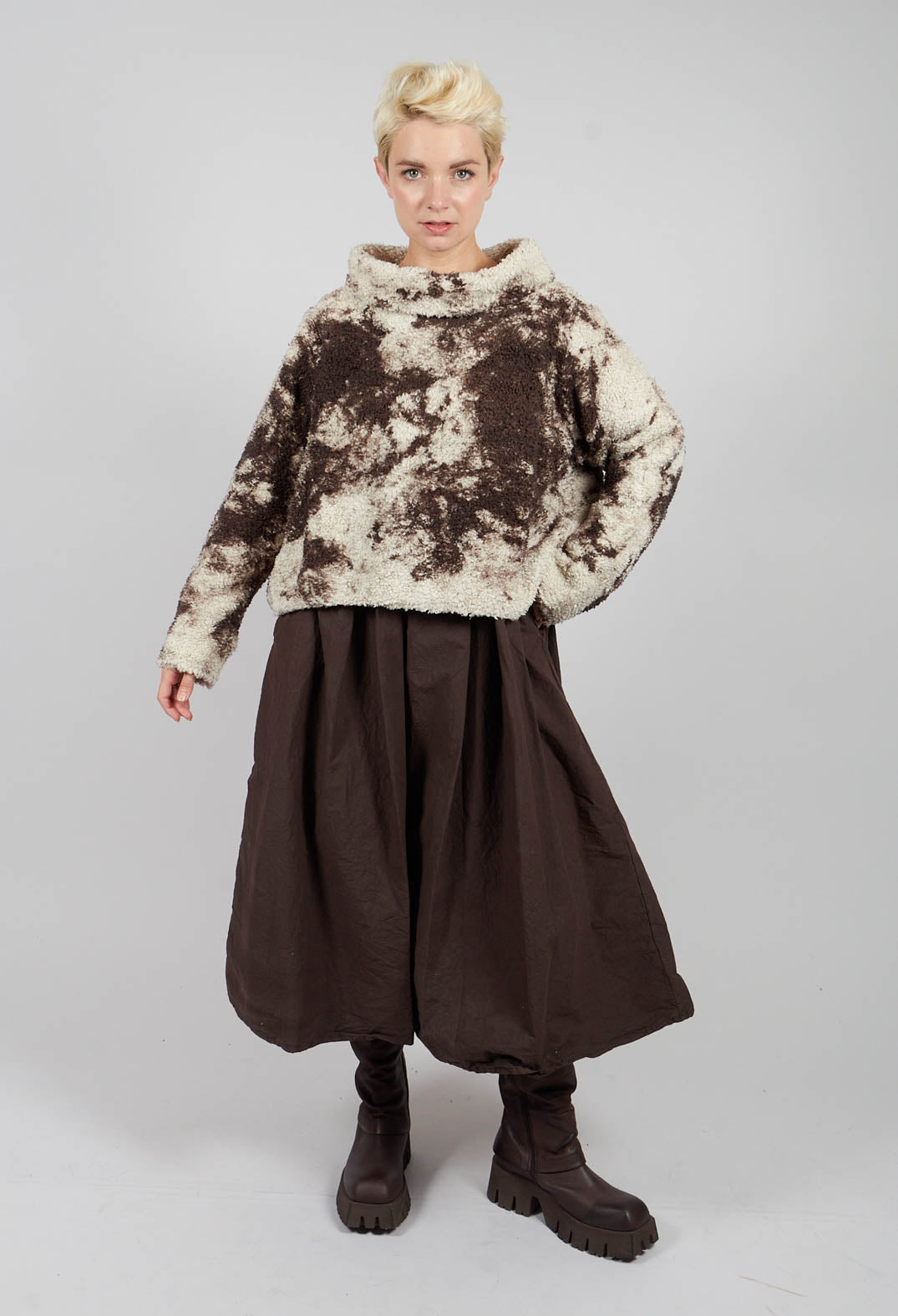 Grasch pullover in Choco