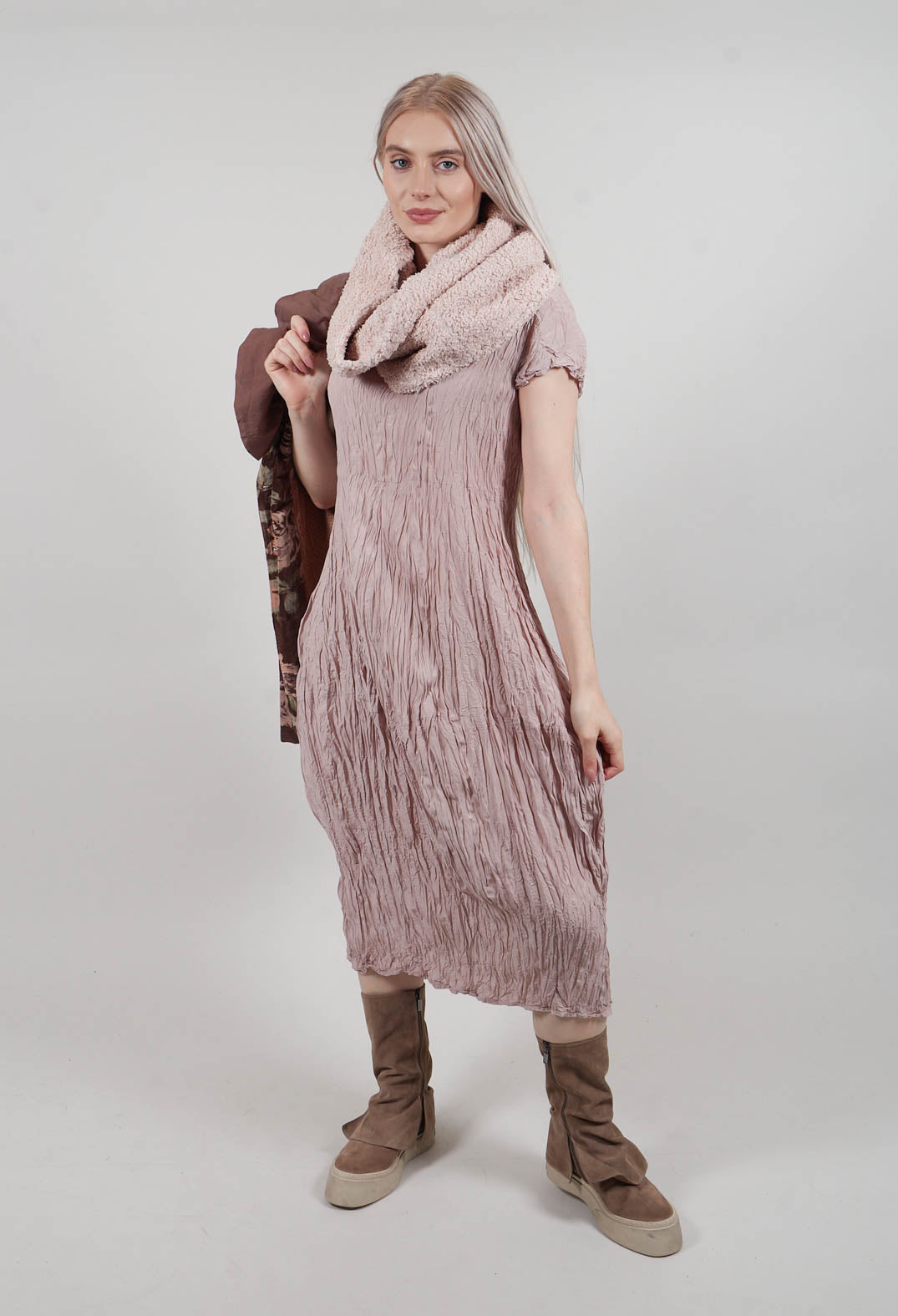 Myrtespiel dress in Kiesel