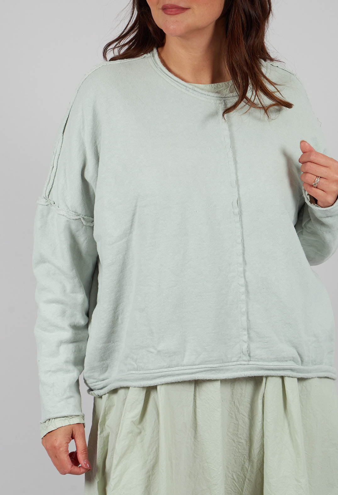 Quallied shirt in Birke