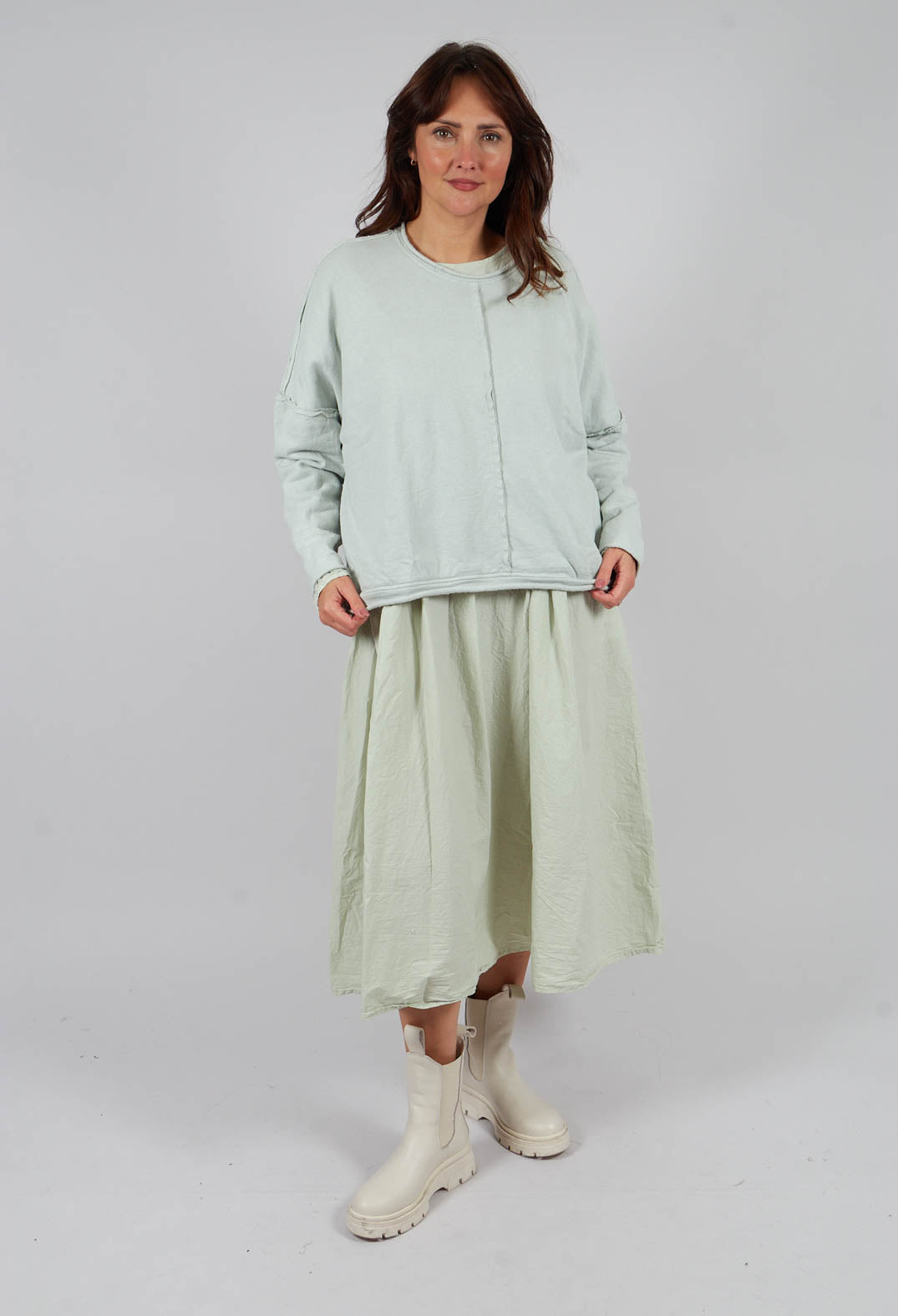 Quallied shirt in Birke