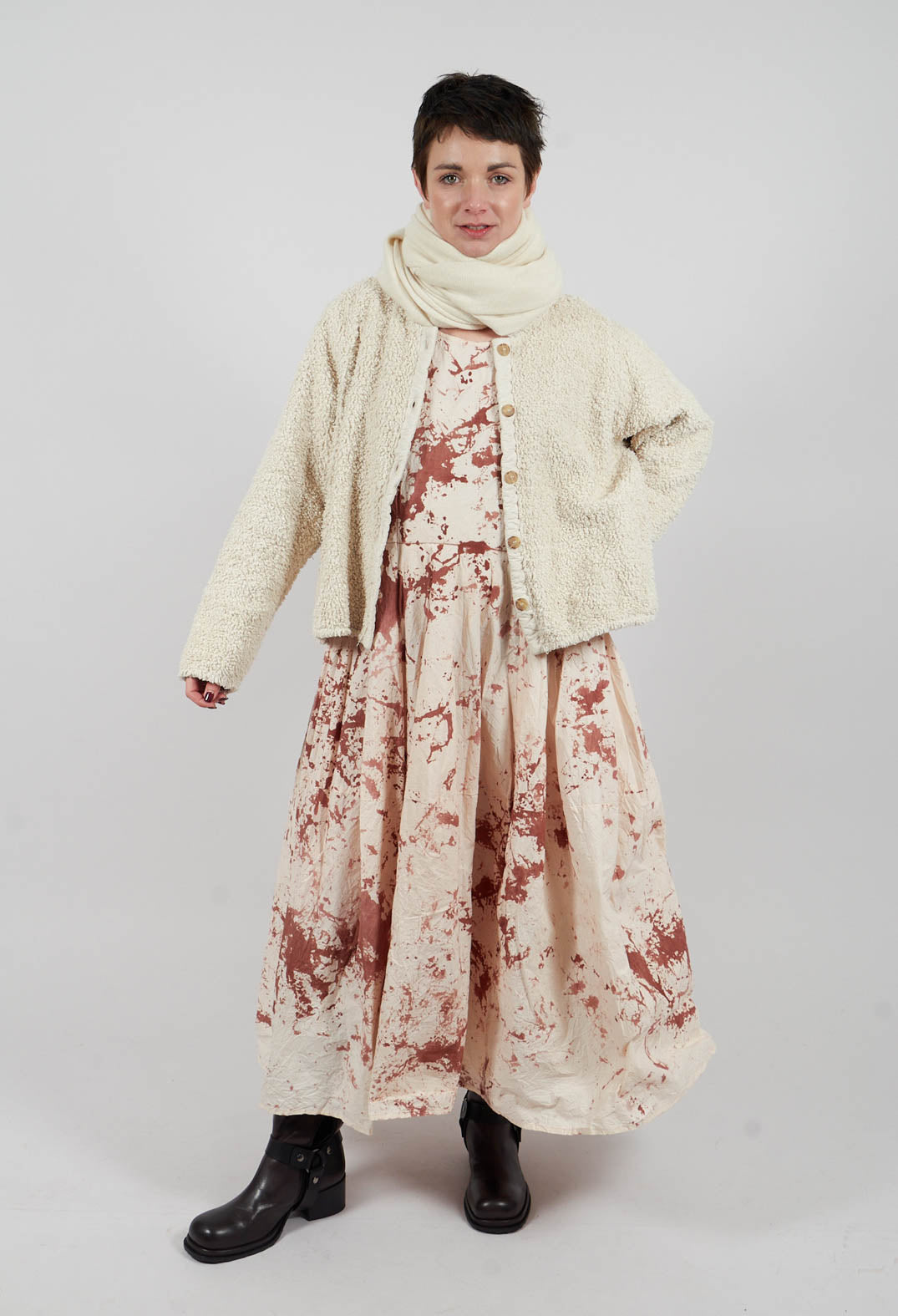 Gangich Dress in Mudcloth