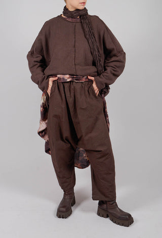 Zäunetz trousers in Choco