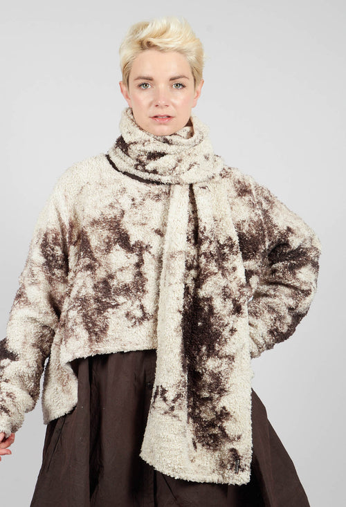 Frauklein scarf in Choco