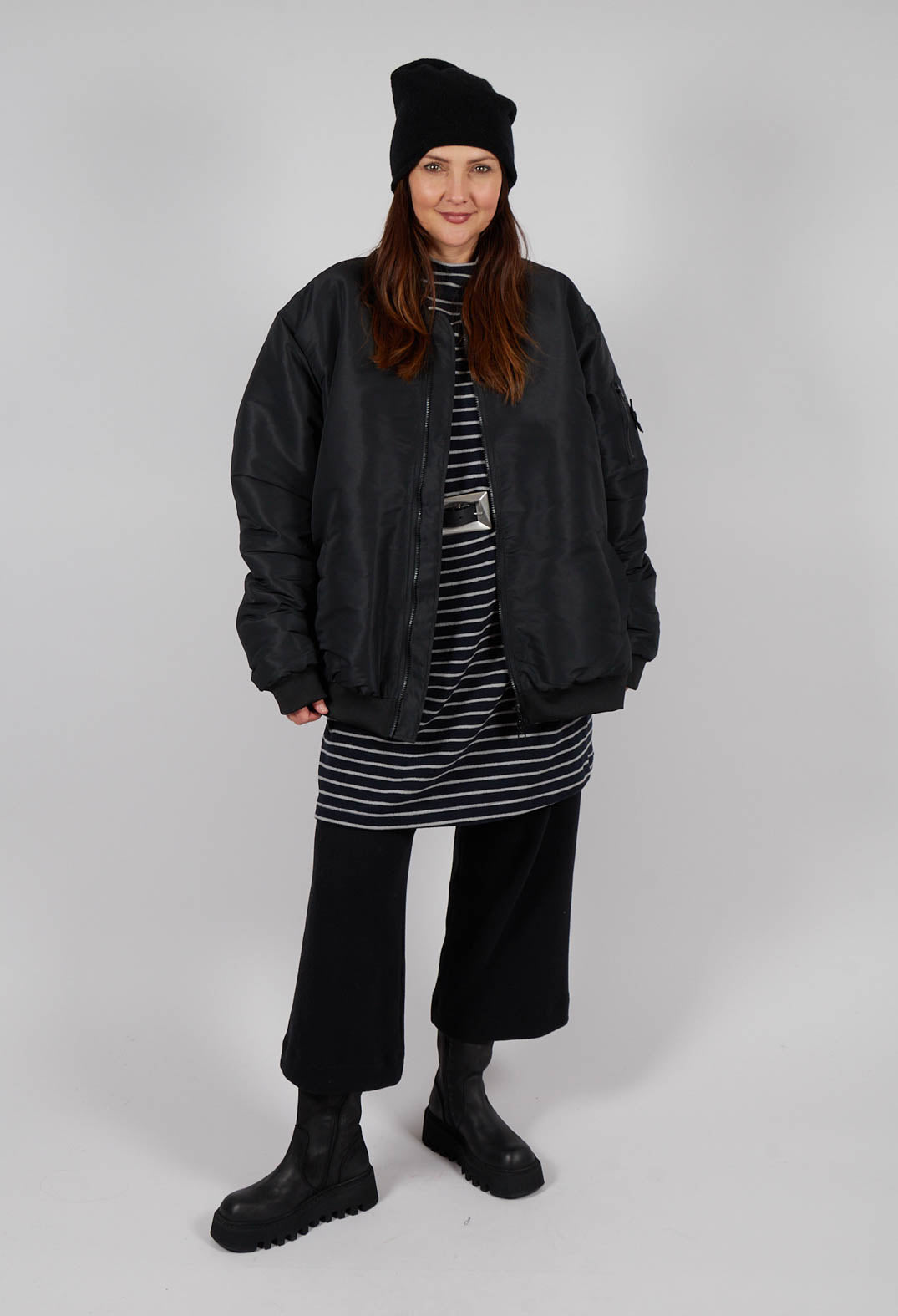 Giba J Trousers in Nero