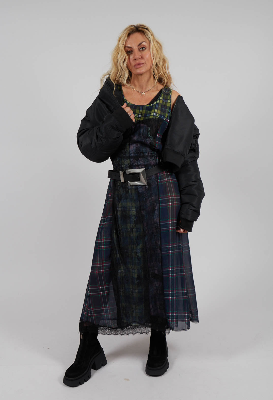 The Short Bomber in Black