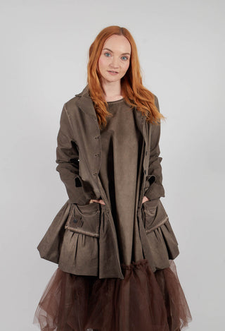 Cargo Blazer in Chocloate