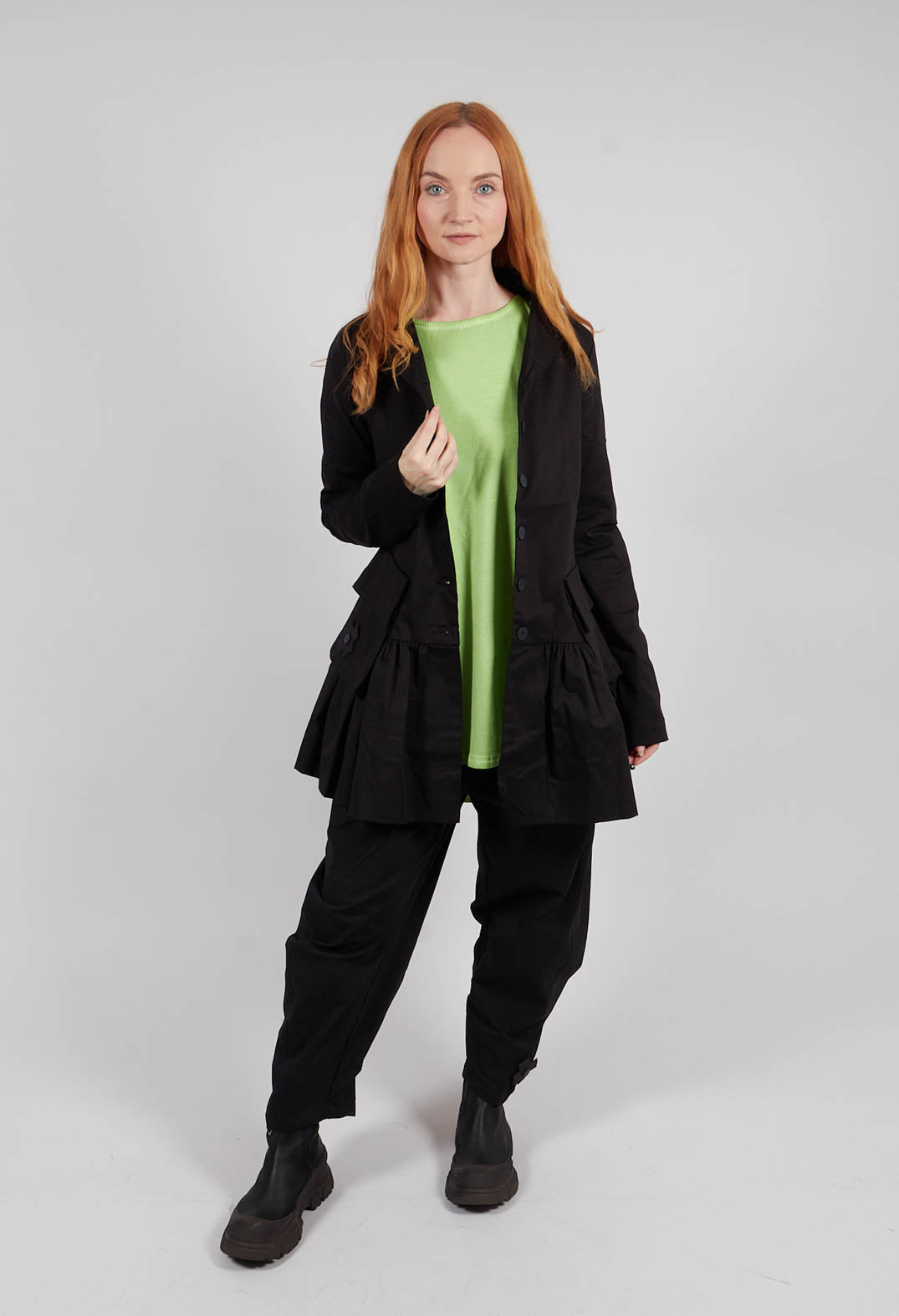 Cargo Blazer in Black