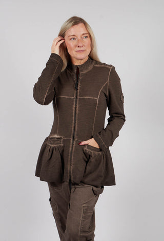 The Delicate Hoodie in Chocolate