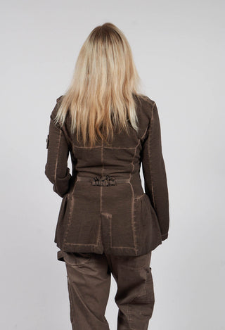 The Delicate Hoodie in Chocolate