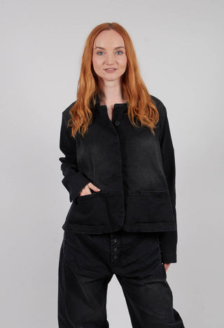 Honey Denim Jacket in Black